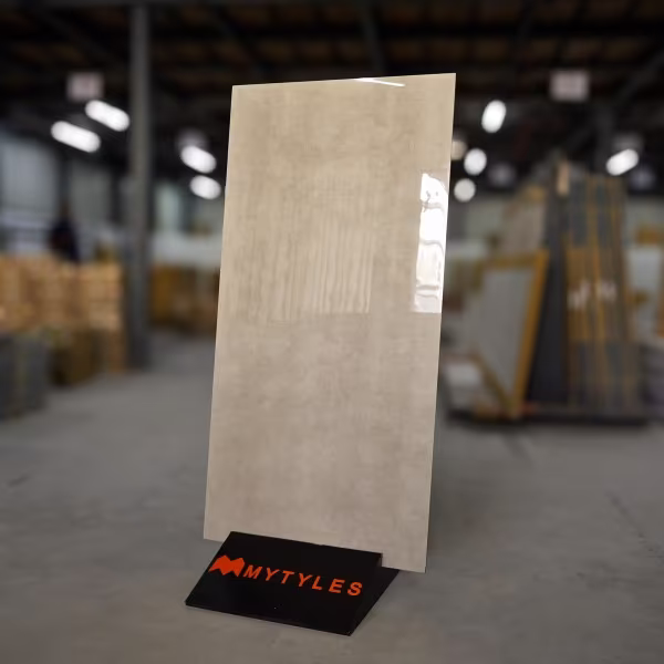 Vitrified Cream Floor and Wall Tile Code29090 (600x1200mm, Glossy)