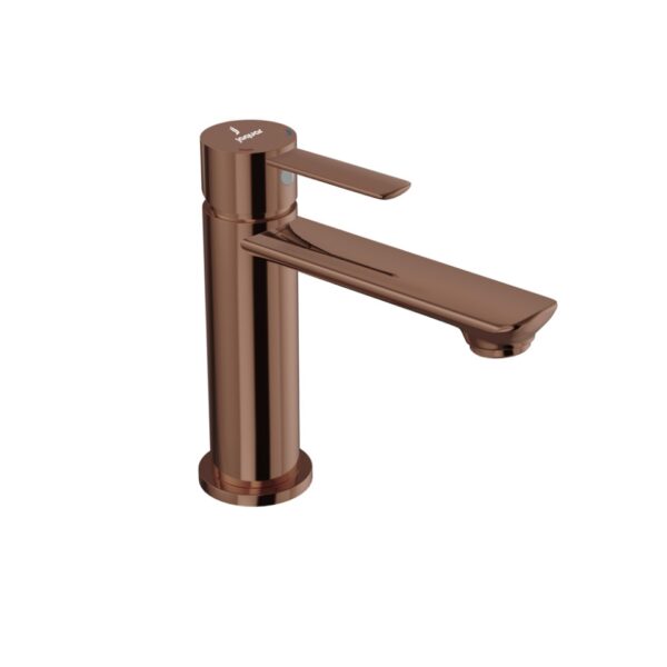 Single Lever Basin Mixer - Blush Gold Bright PVD